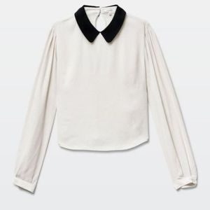 Aritzia Sunday Best Woodson blouse sz med